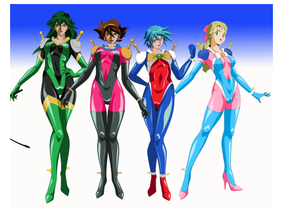 Female Mobile Fighters 1 By tabasko Female Mobile Fighters 1 By tabasko