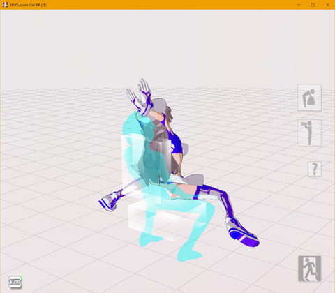 3D custom girl sitting motion By motion_maker 3D custom girl sitting motion By motion_maker