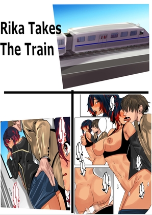 Rika takes the Train By LionsLair Rika takes the Train By LionsLair