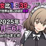 【簡体中文版】男女比1:39の平行世界は思いのほか異常(Fantia2025年4月〜6月まとめ)