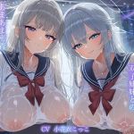 【簡体中文版】【WフェラW耳舐め】銀髪ダウナー双子姉妹とのあまあま密着雨濡れえっち 【簡体中文版】【WフェラW耳舐め】銀髪ダウナー双子姉妹とのあまあま密着雨濡れえっち